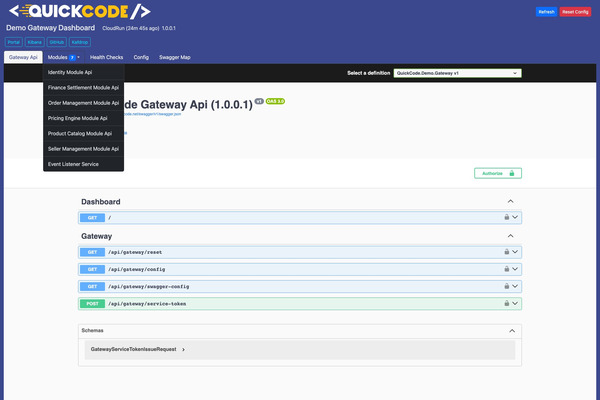 Gateway module list